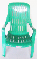 เก้าอี้พลาสติกV8เขียวมุก